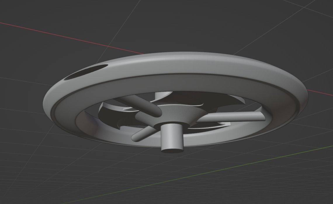 Yae Miko Weapon Genshin Impact Kaguras Verity 3D Print Ready 3D print model_11