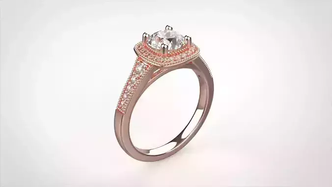 woman diamond ring R00229