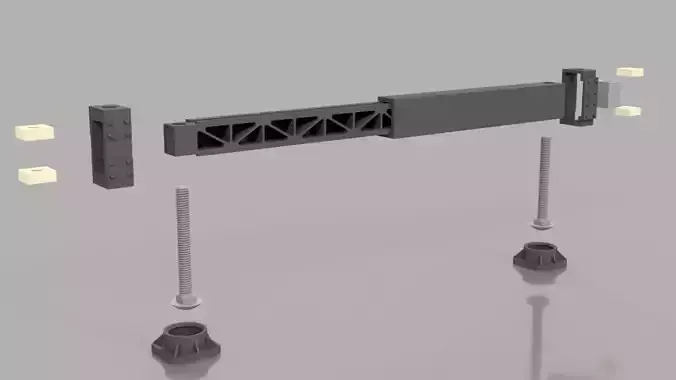 Lumar Powerhouse Tin Crane replacement outriggers