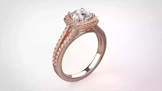 woman diamond ring R00230