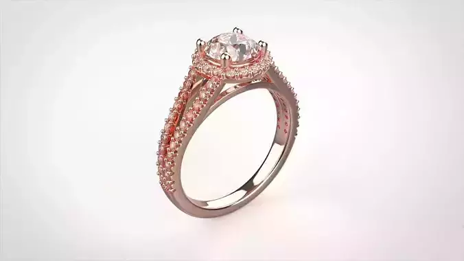 woman diamond ring R00233