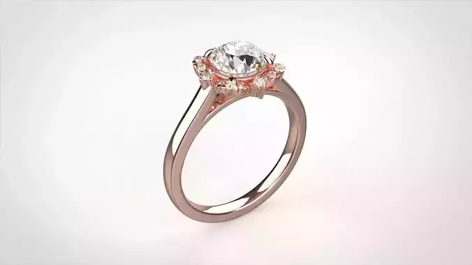woman diamond ring R00234
