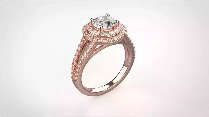 woman diamond ring R00235