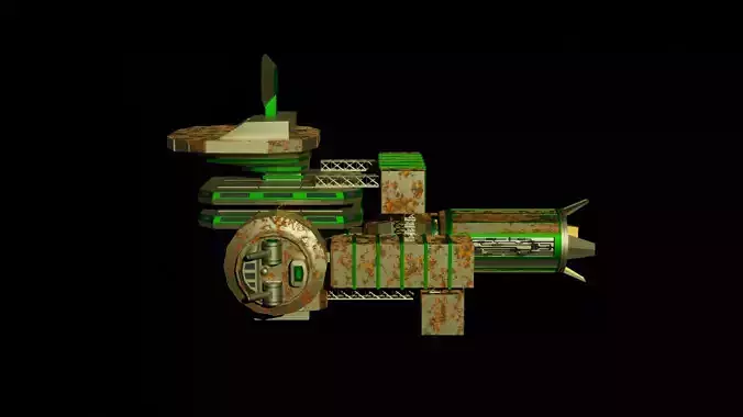 Saar Destroyer 3D model