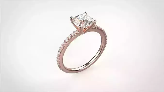 woman diamond ring R00239