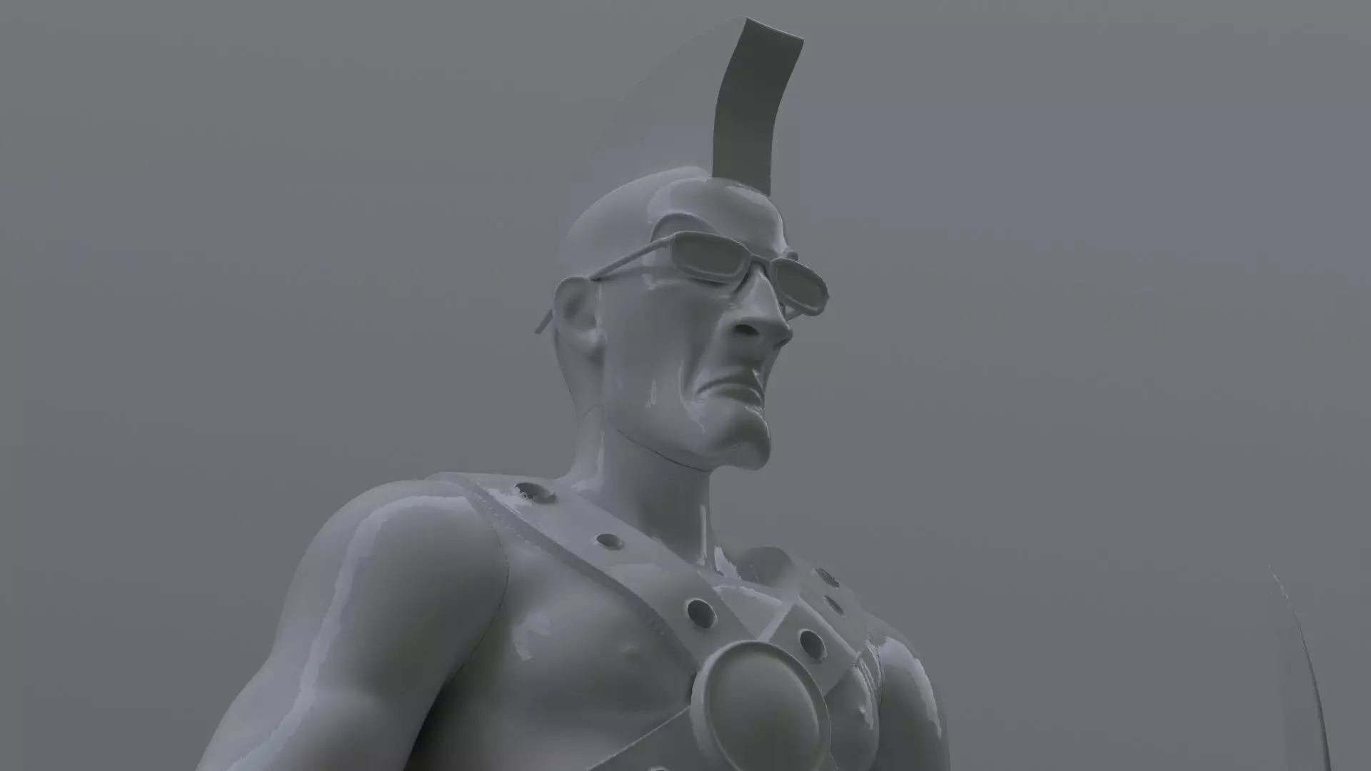Grunt Pre-mutation TMNT 1987 Printable 3D print model