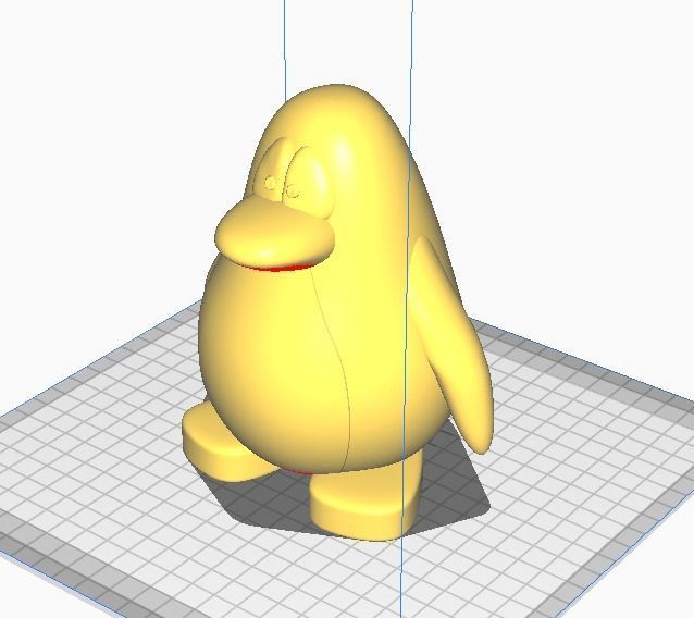 Club Penguin Printable Penguin 3D print model_2