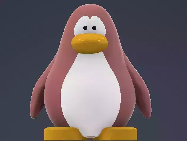 Club Penguin Printable Penguin 3D print model
