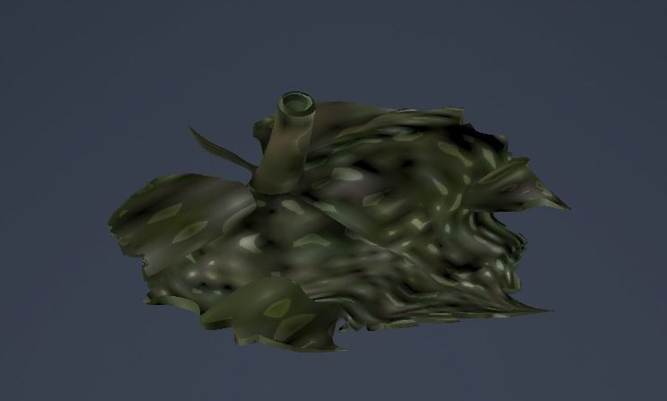 Grape Leaf Incense Burner or Holder Incenso  3D print model_5