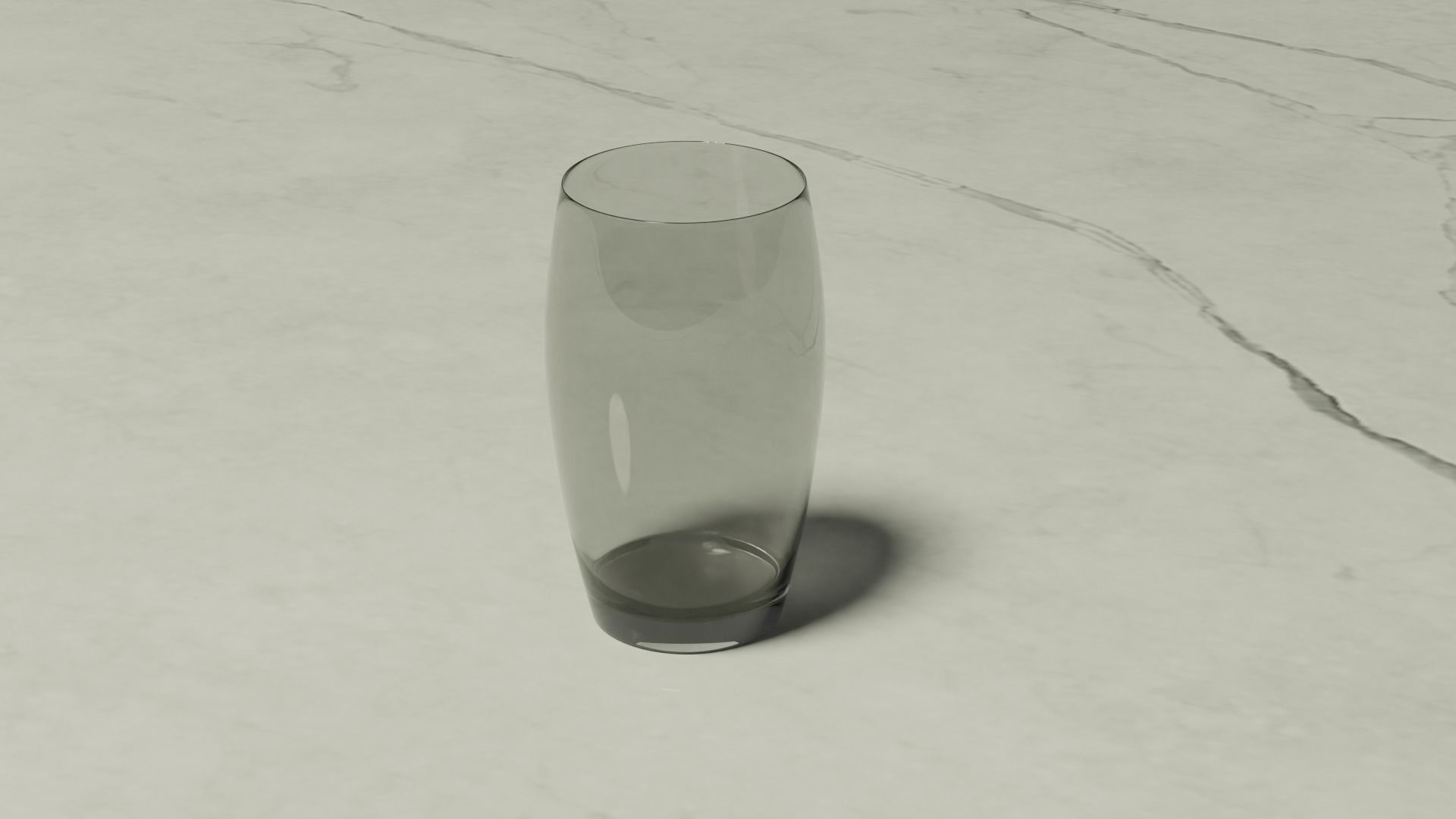 Water Glass 3D model_2
