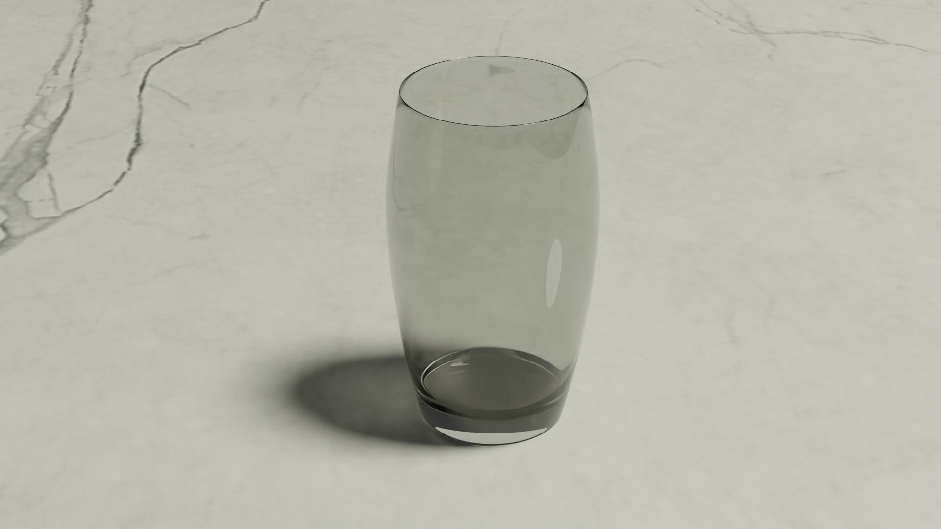 Water Glass 3D model_4