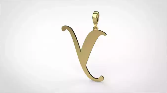 pendant alphabet berkshire Y small 