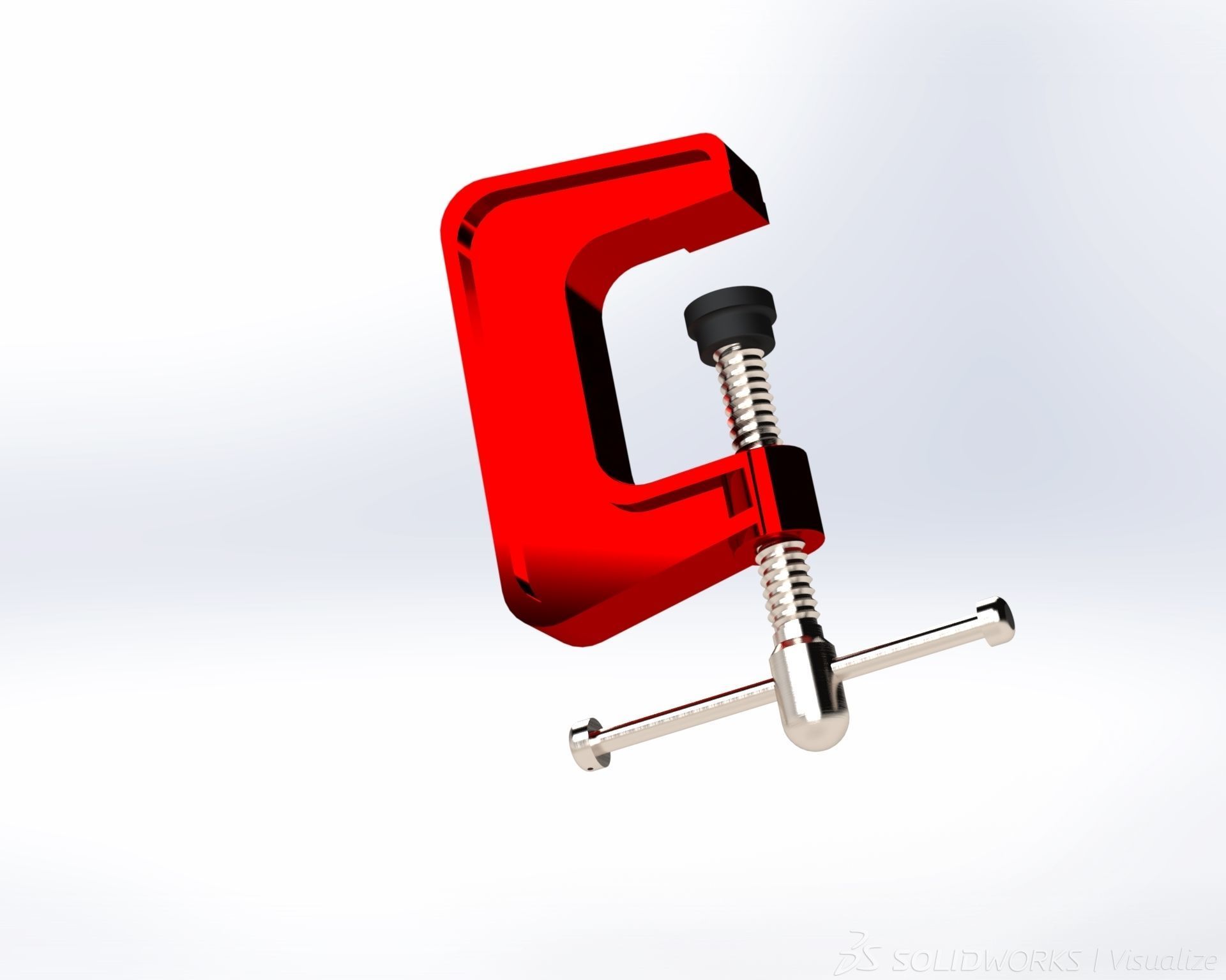 Clamp c 3D model_2