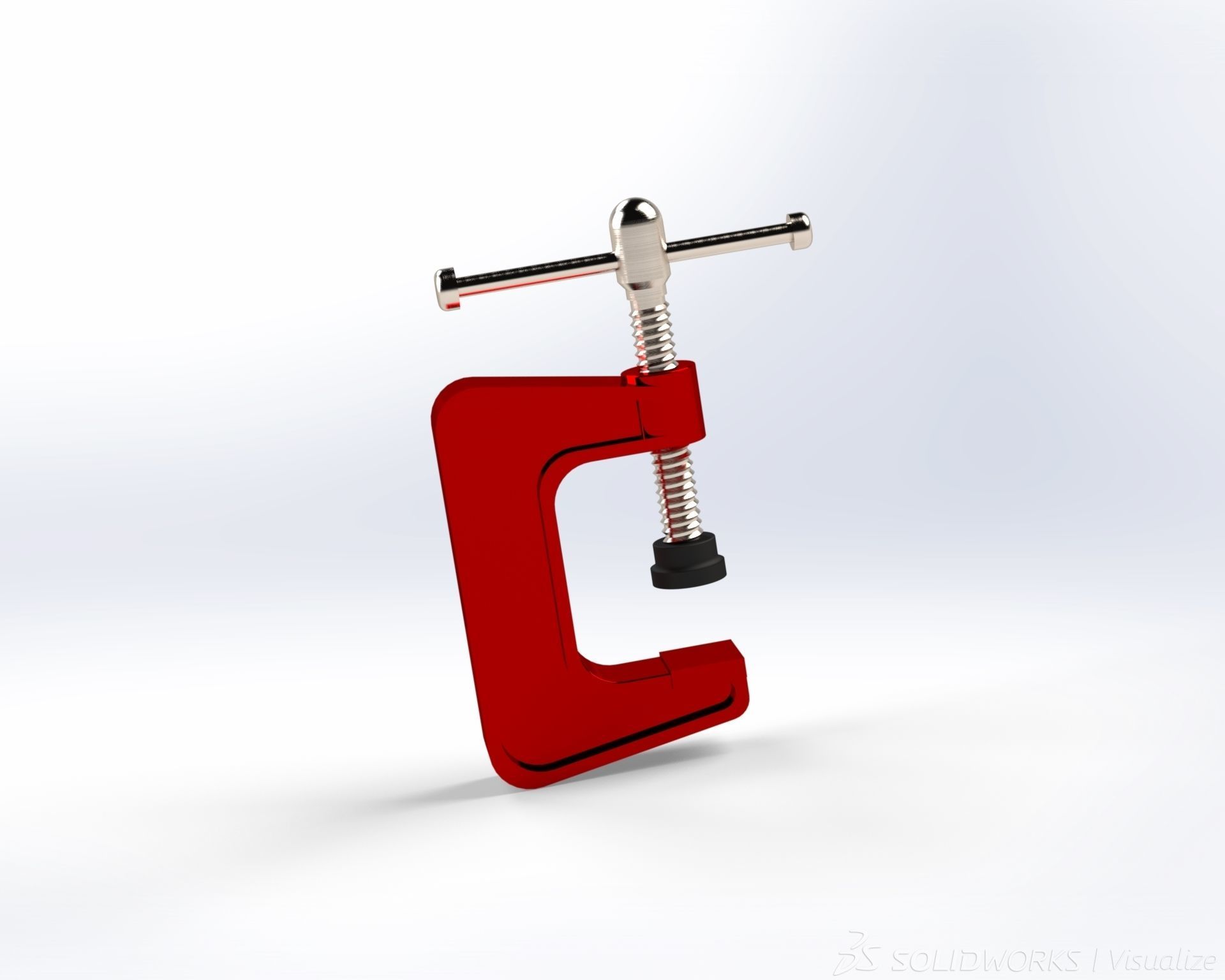 Clamp c 3D model_5