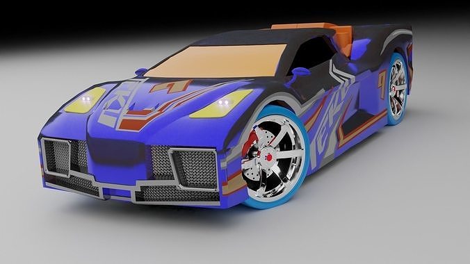 Hotwheels Reverb 3D model
