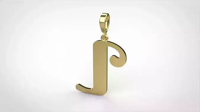 pendant alphabet berkshire L medium