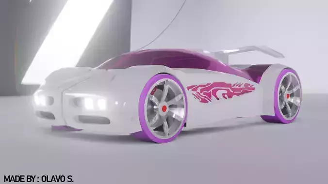 Hotwheels Iridium 3D model