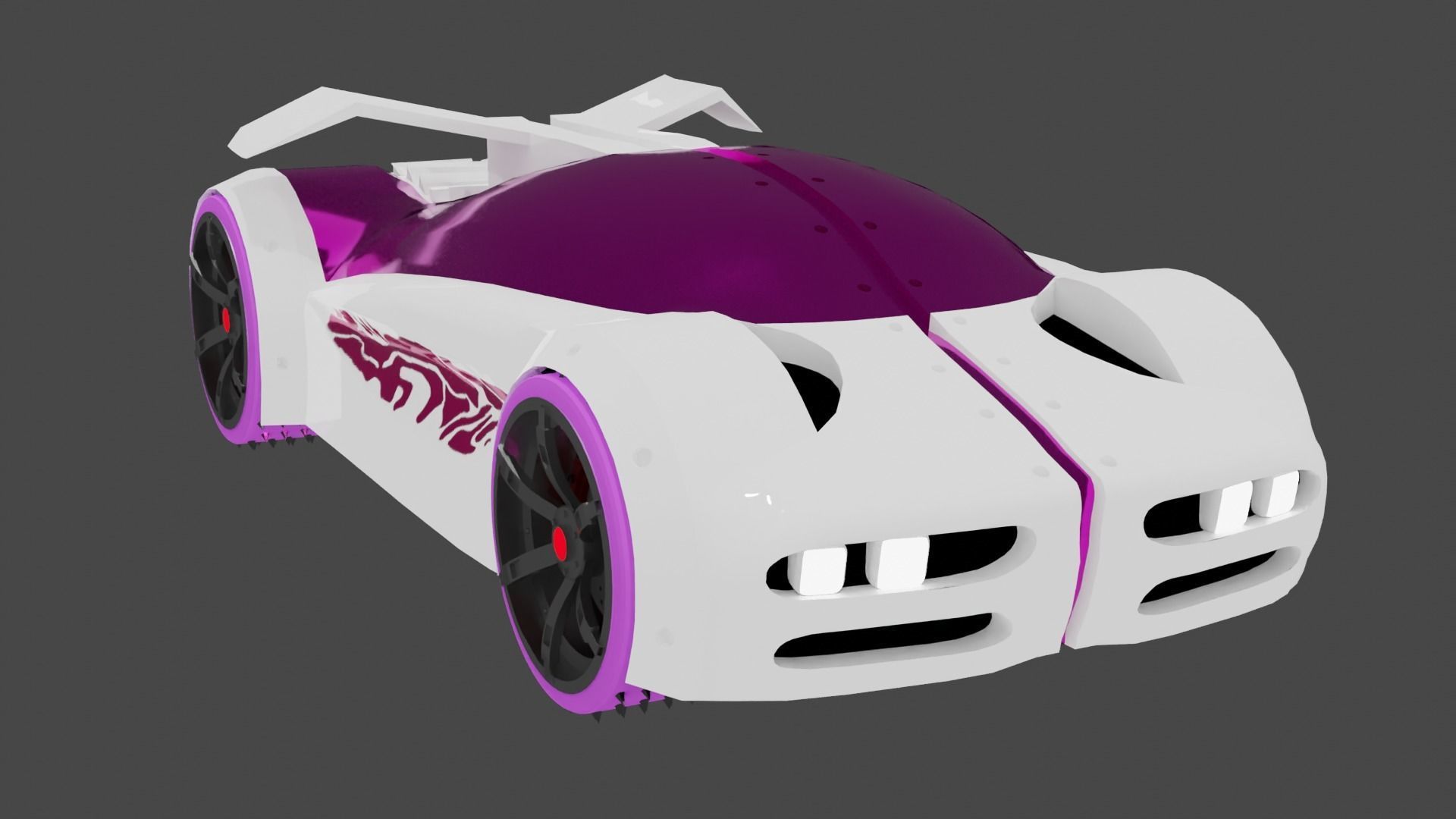 Hotwheels Iridium 3D model_2