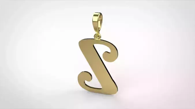 pendant alphabet berkshire Z medium 