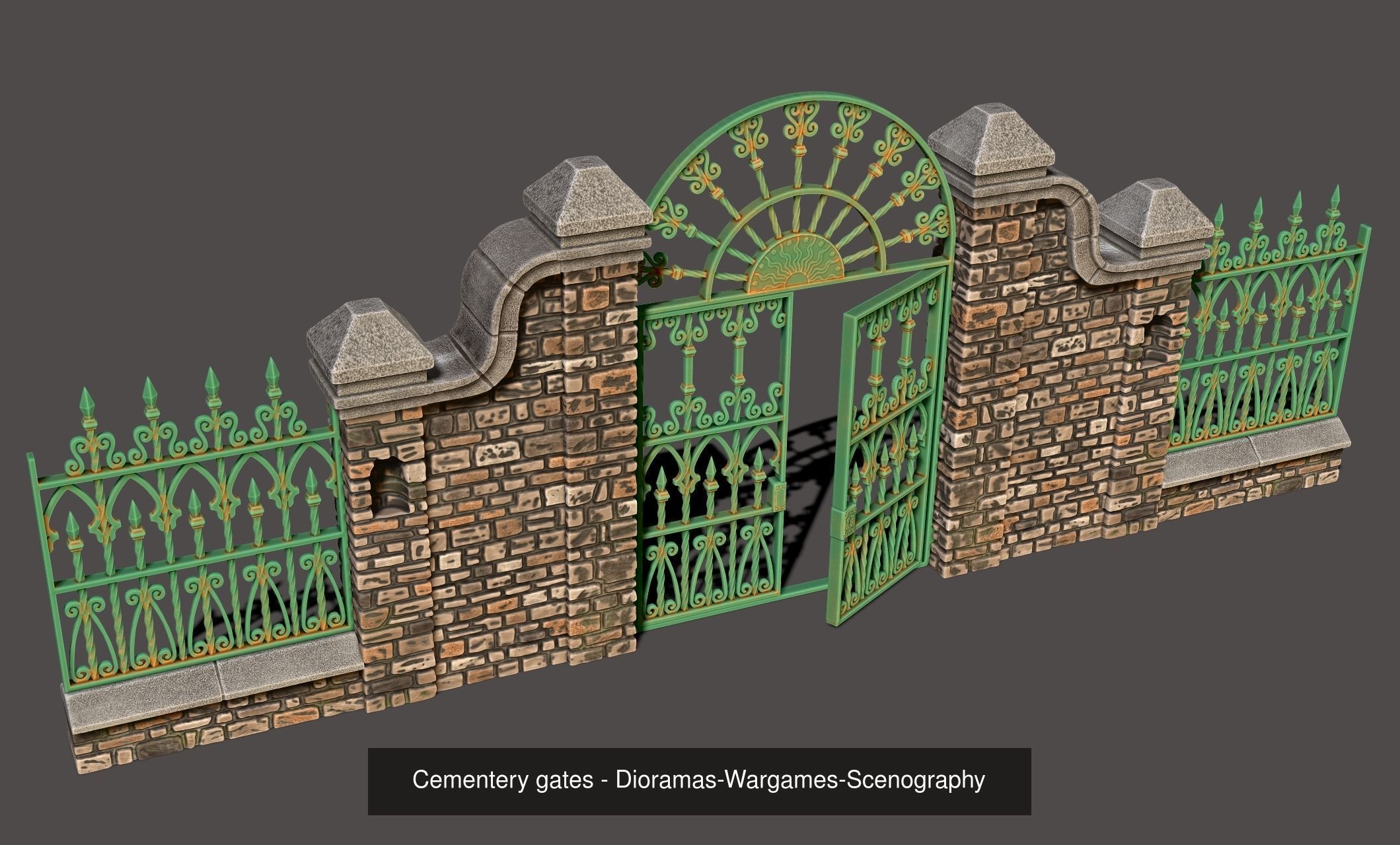 40 Dungeon Props -  Boardgames - Wargames - Dioramas 3D Model Collection_2