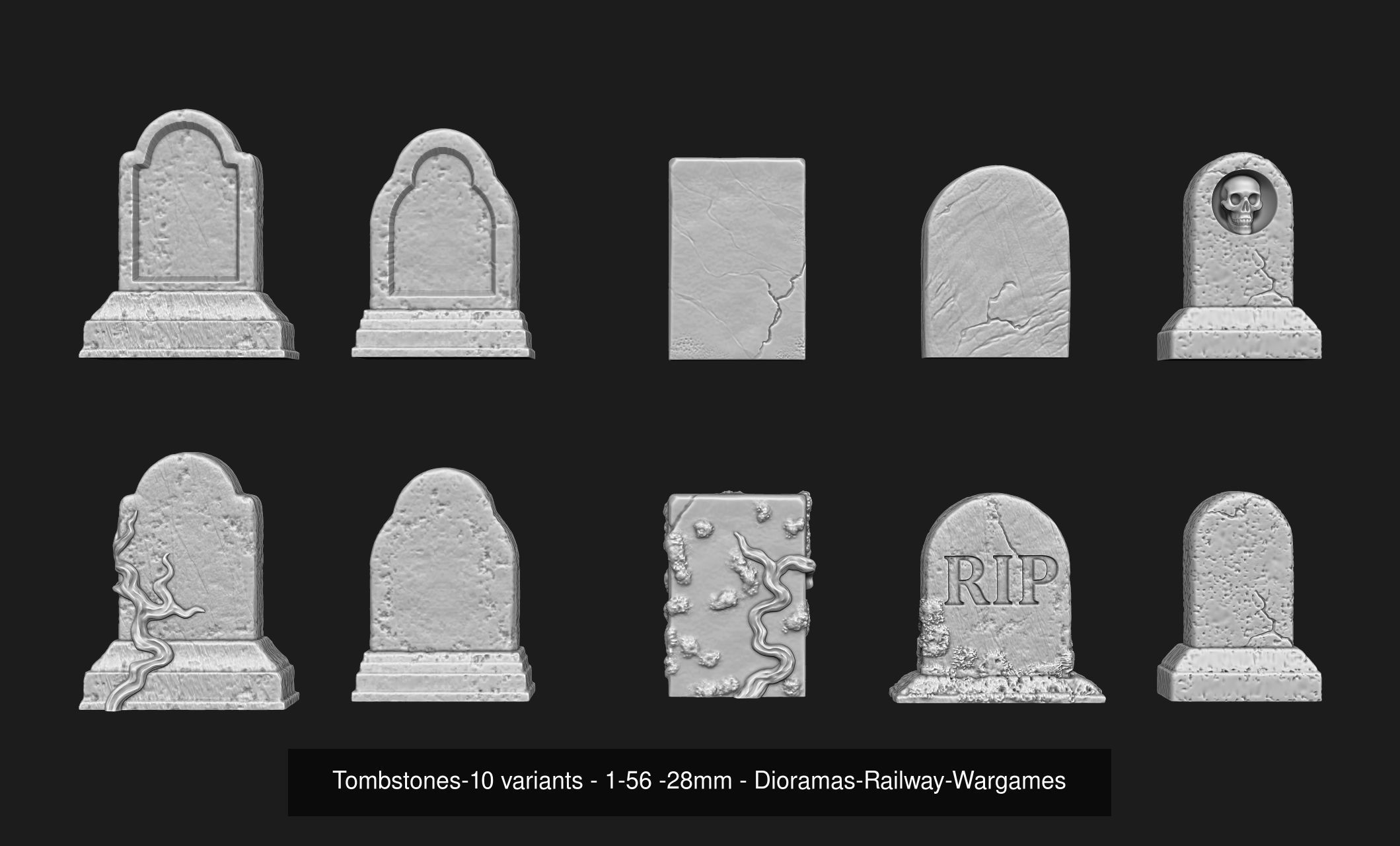 40 Dungeon Props -  Boardgames - Wargames - Dioramas 3D Model Collection_11