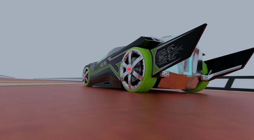 Hotwheels RD-09 3D model_2