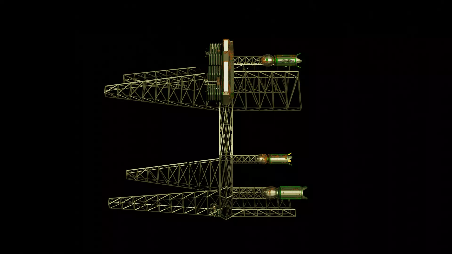 Saar Space Dock 3D model_0