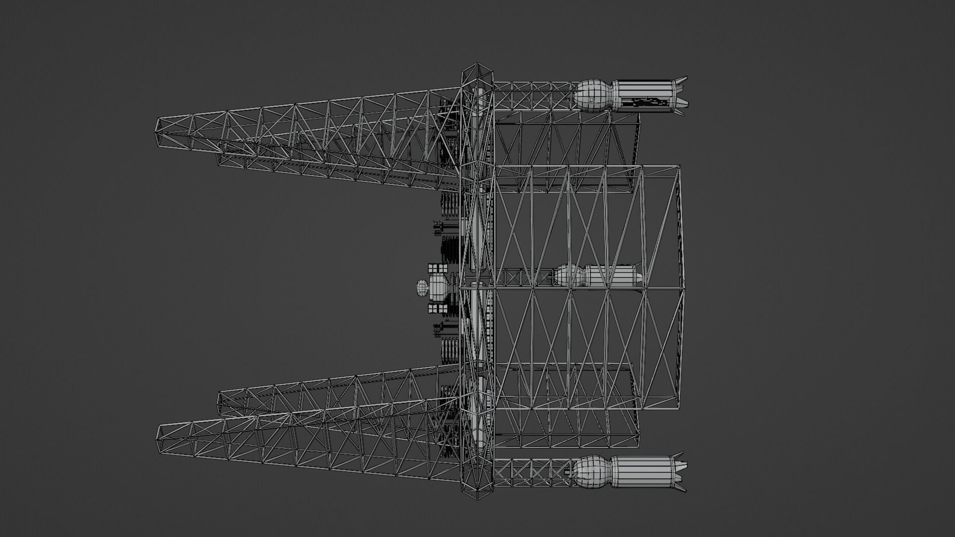 Saar Space Dock 3D model_9