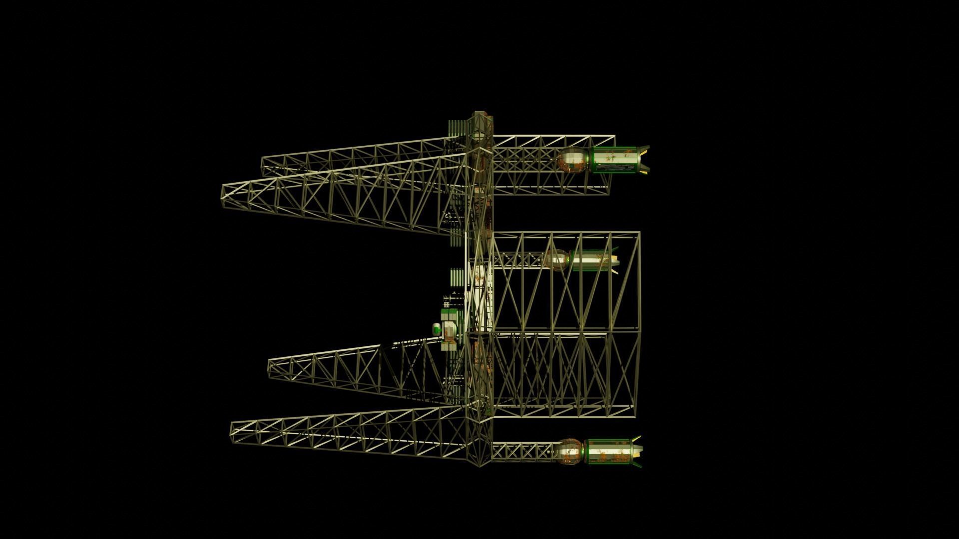 Saar Space Dock 3D model_3