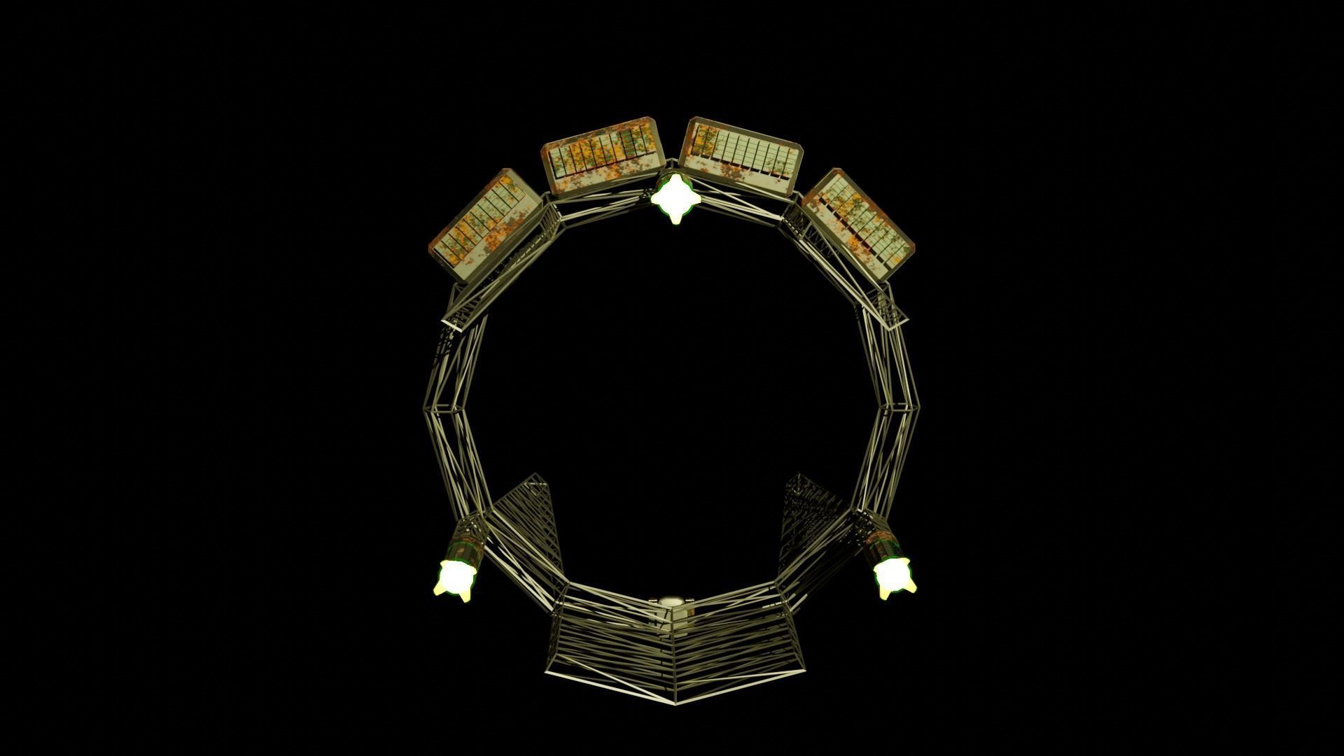 Saar Space Dock 3D model_2