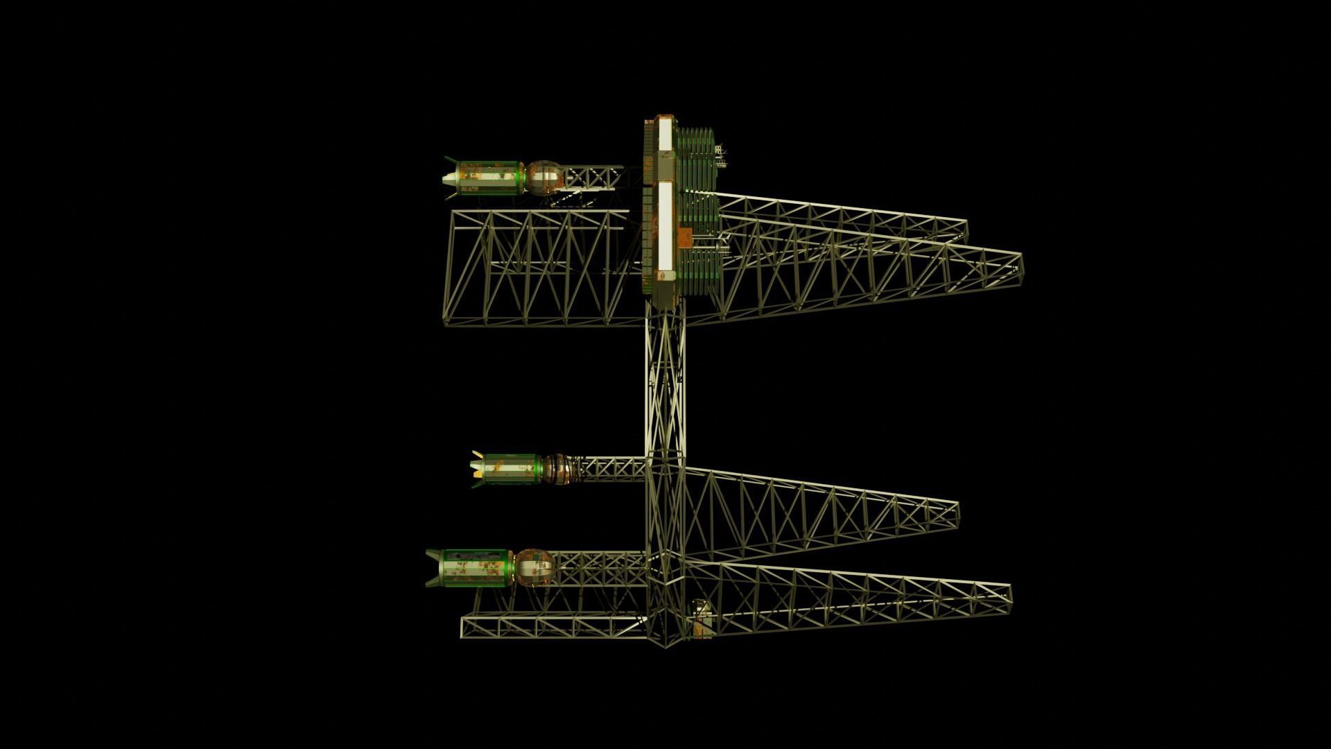 Saar Space Dock 3D model_5