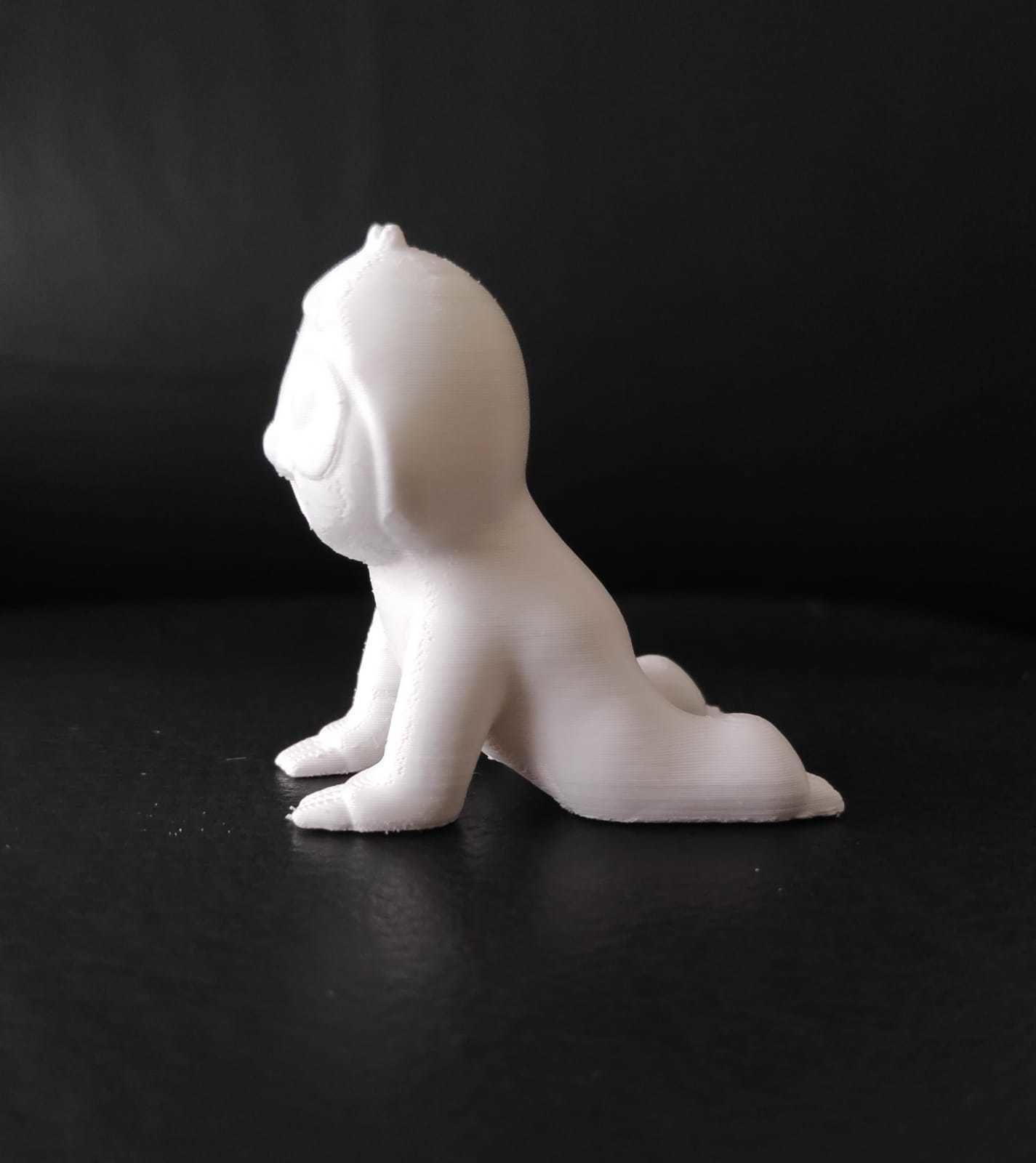 Happy Sloth 3D print model_6