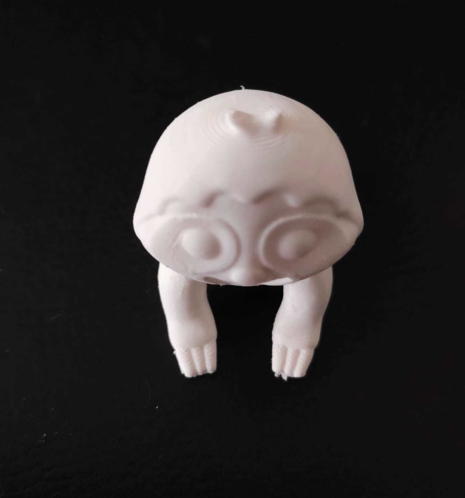 Happy Sloth 3D print model_11