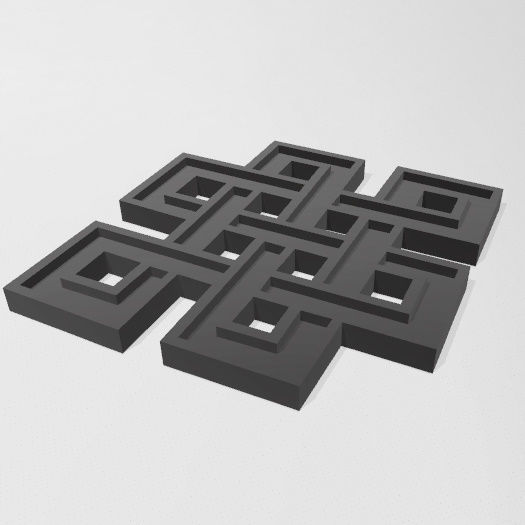 Nudo Mistico 3D print model_18