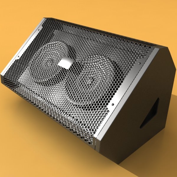 Stage Amp High Detail 3D model_2