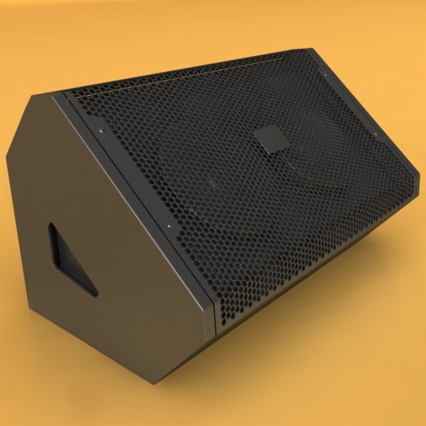 Stage Amp High Detail 3D model_1