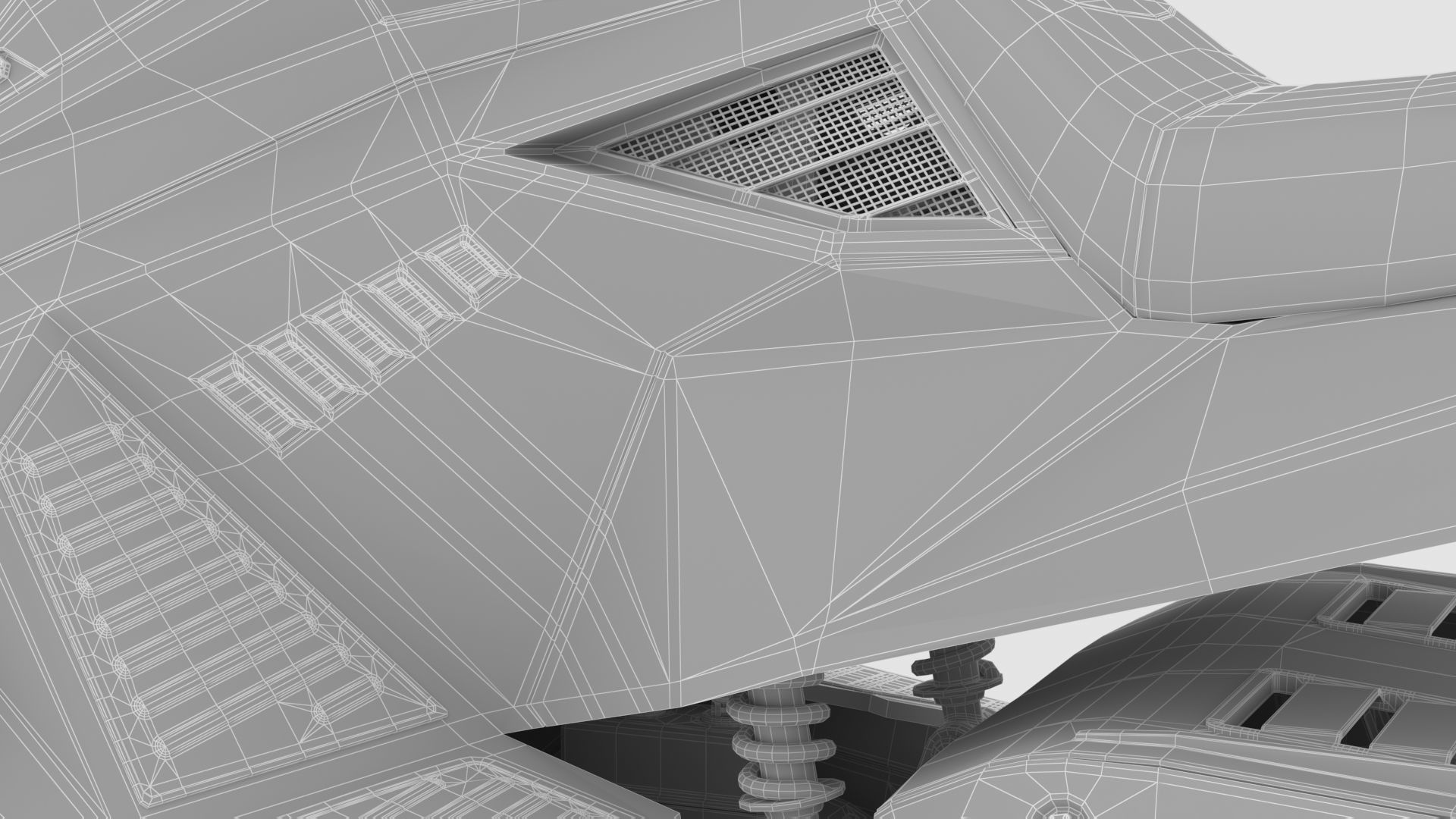 NEW SNOWMOBILE - 3 in 1 AWESOME PACK Low-poly 3D model_40