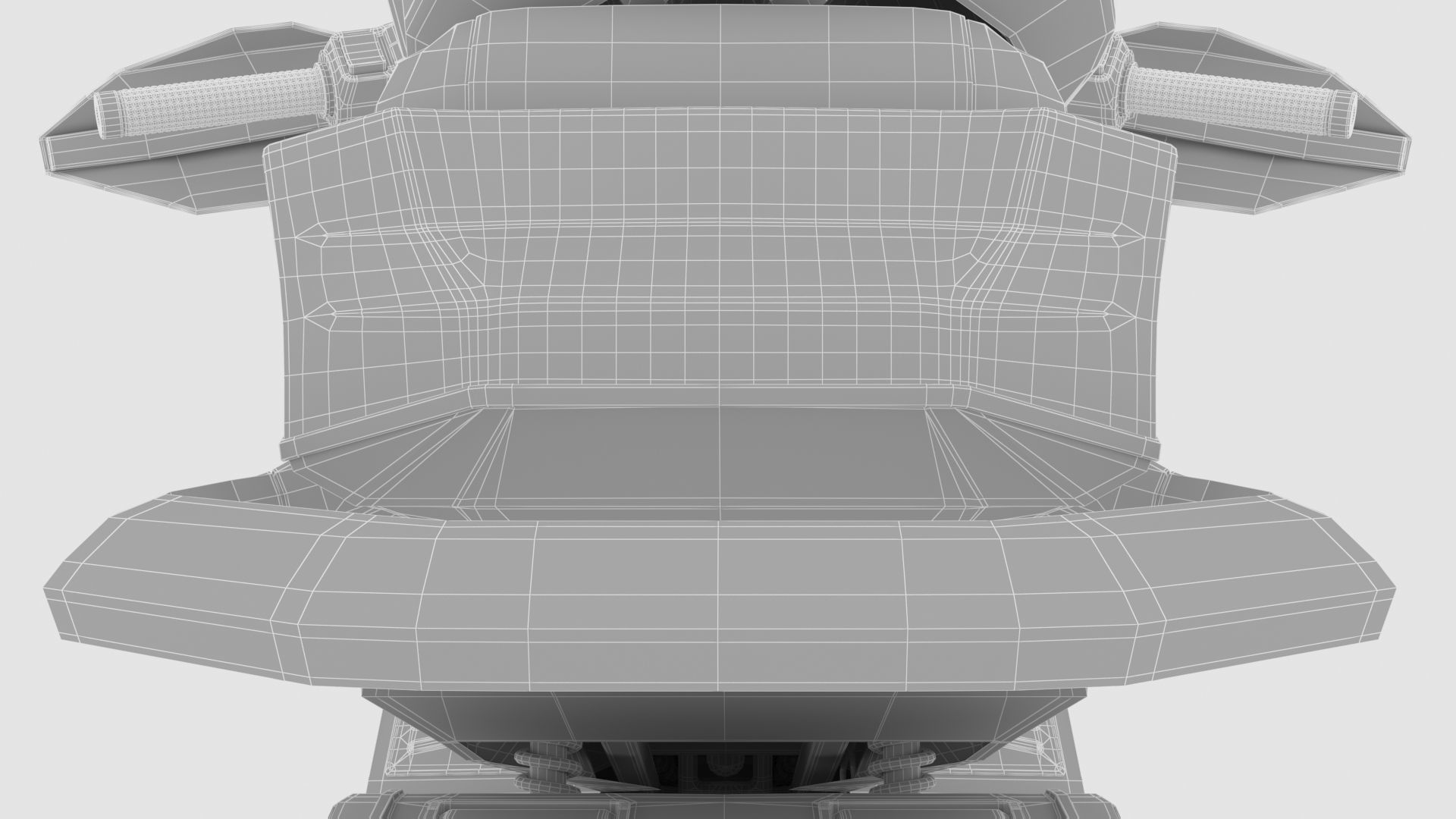 NEW SNOWMOBILE - 3 in 1 AWESOME PACK Low-poly 3D model_13