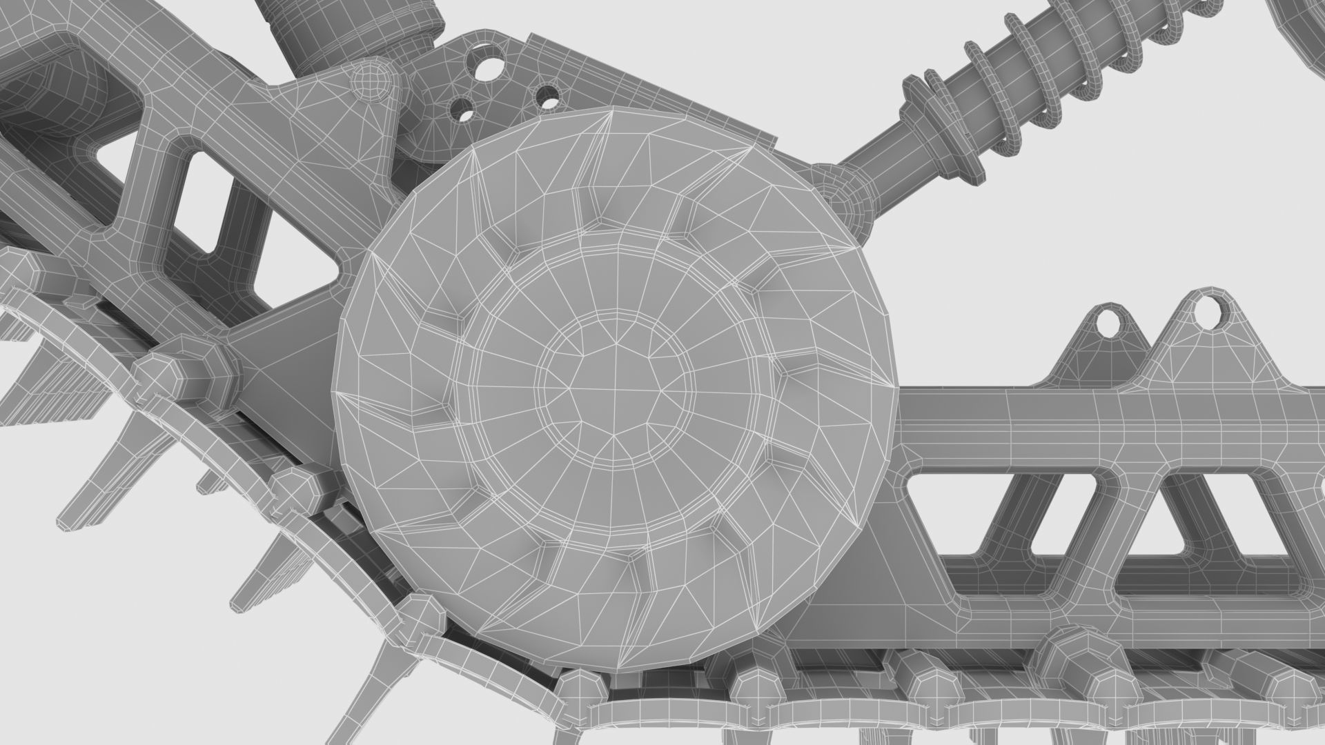 NEW SNOWMOBILE - 3 in 1 AWESOME PACK Low-poly 3D model_38