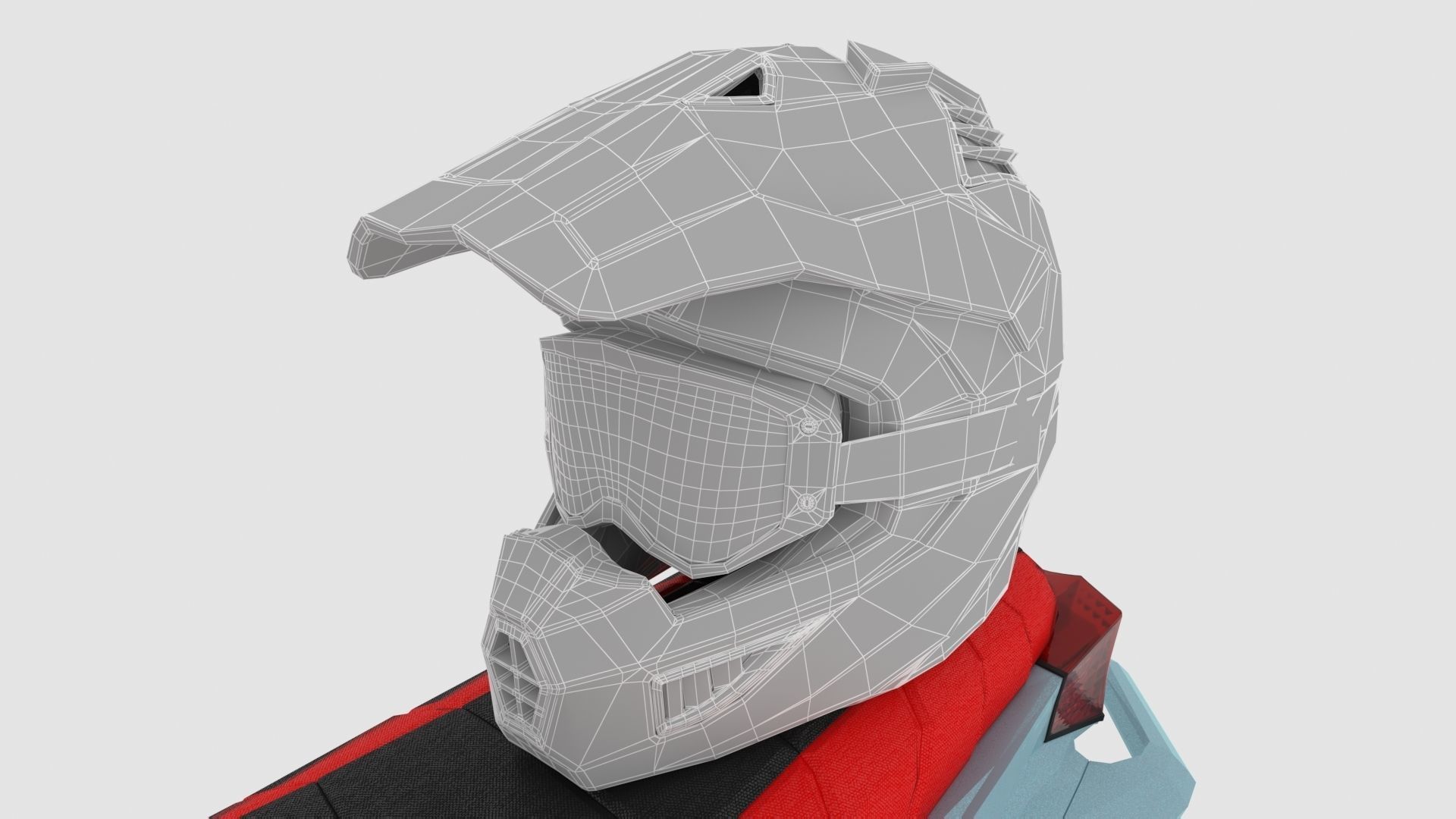 NEW SNOWMOBILE - 3 in 1 AWESOME PACK Low-poly 3D model_36