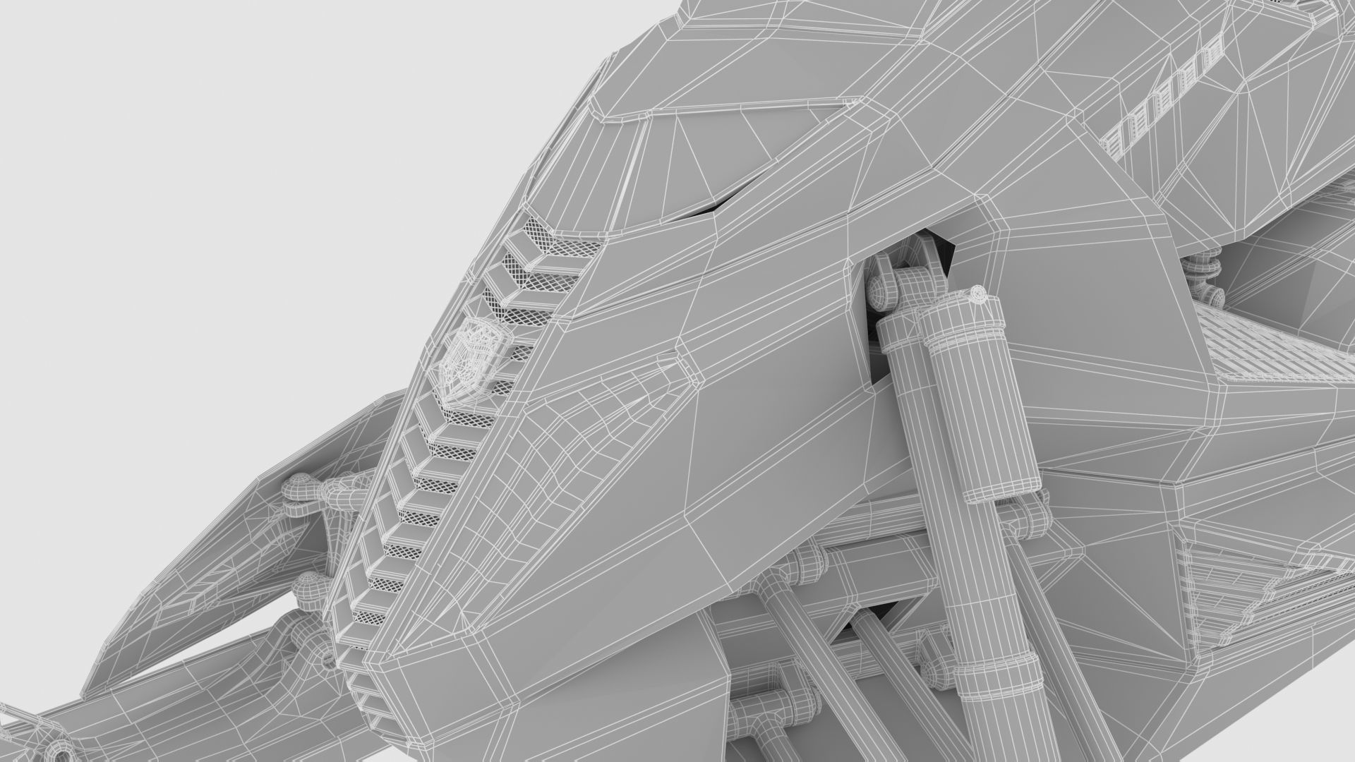 NEW SNOWMOBILE - 3 in 1 AWESOME PACK Low-poly 3D model_11