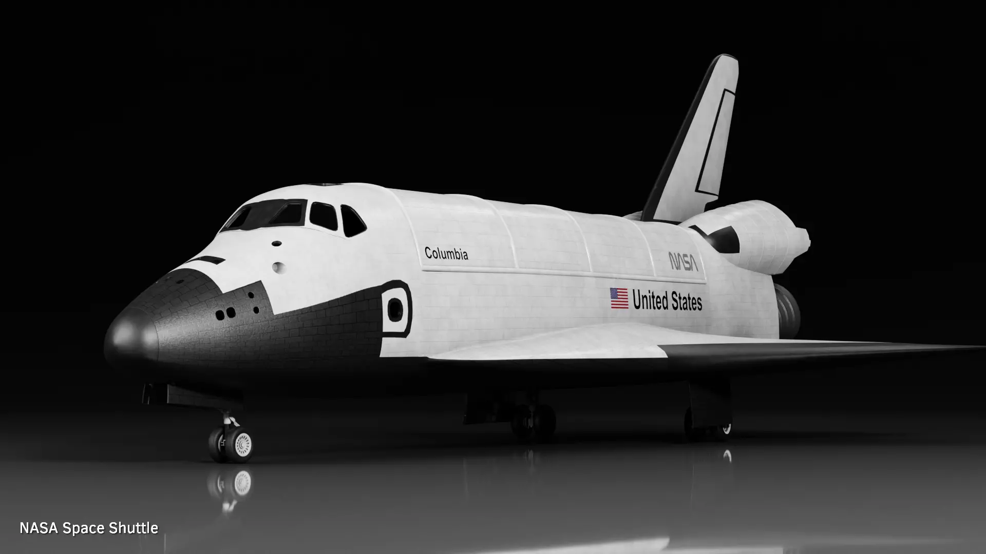 Space Shuttle 3D model_0