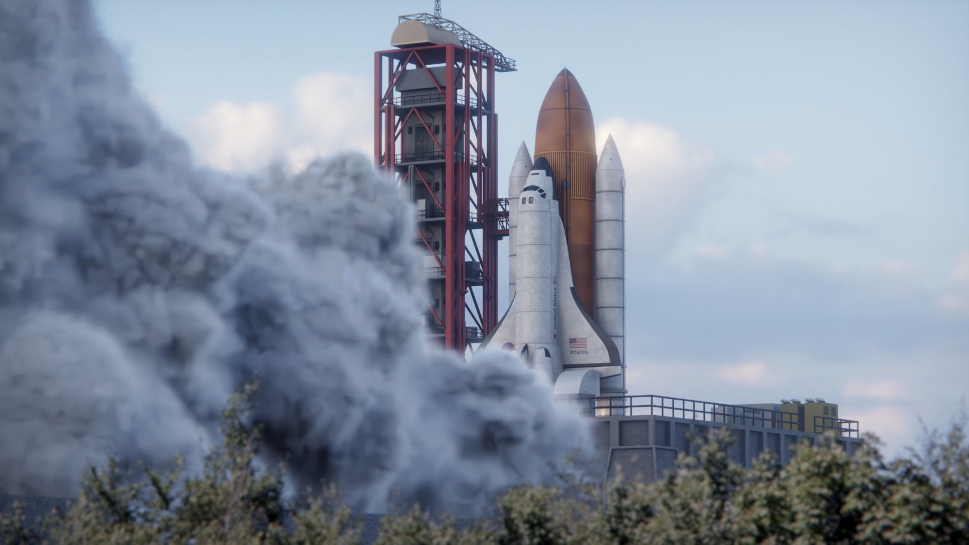 Space Shuttle 3D model_2