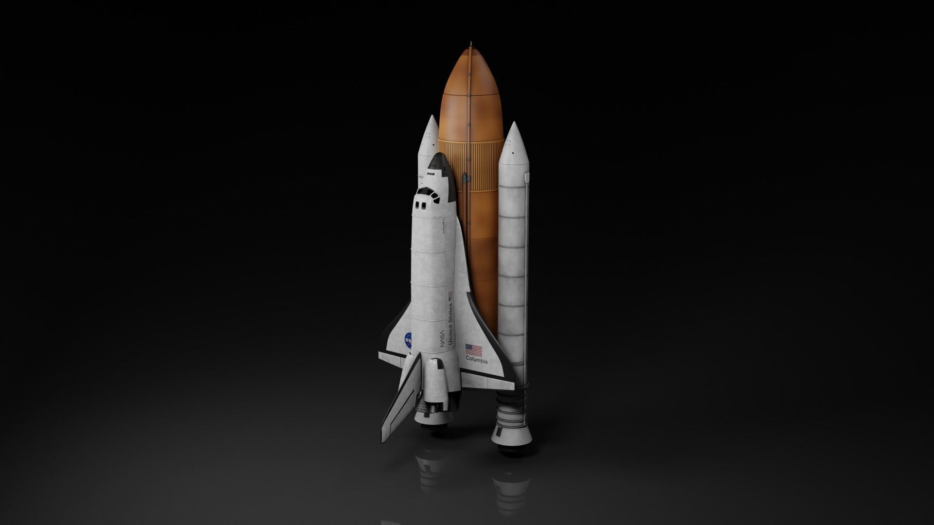 Space Shuttle 3D model_6