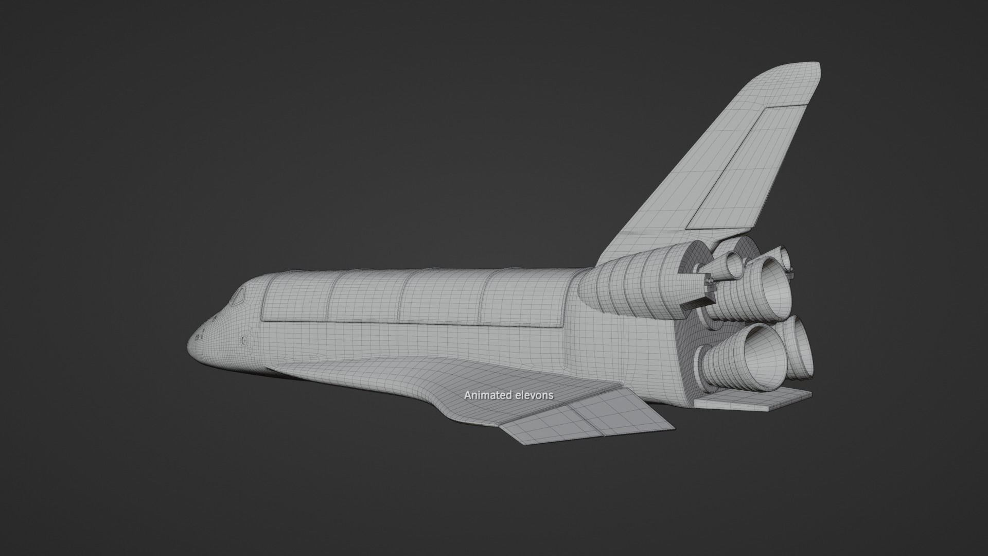 Space Shuttle 3D model_8