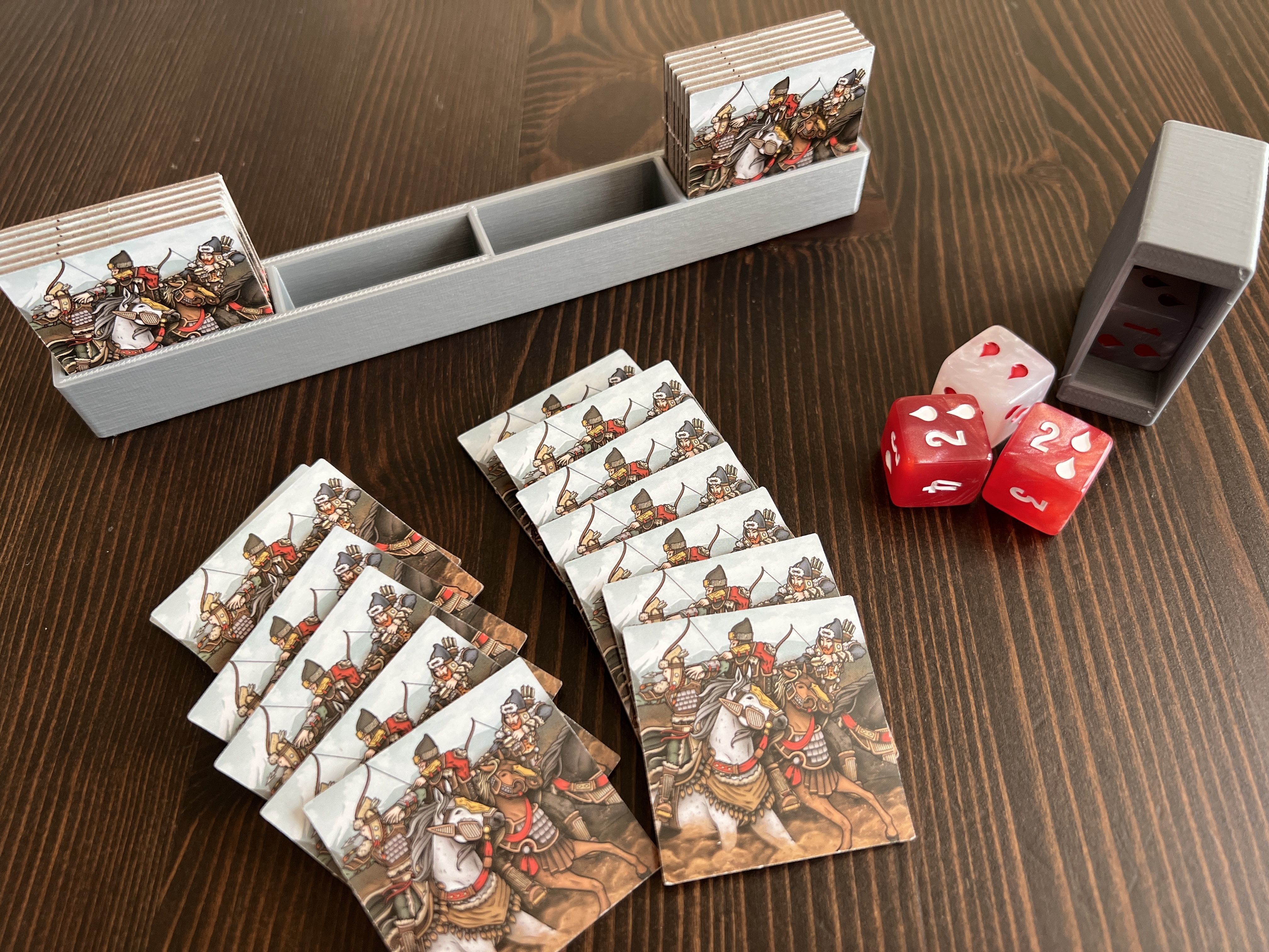 Raiders of Scythia Board Game Organizer Insert 3D print model_5
