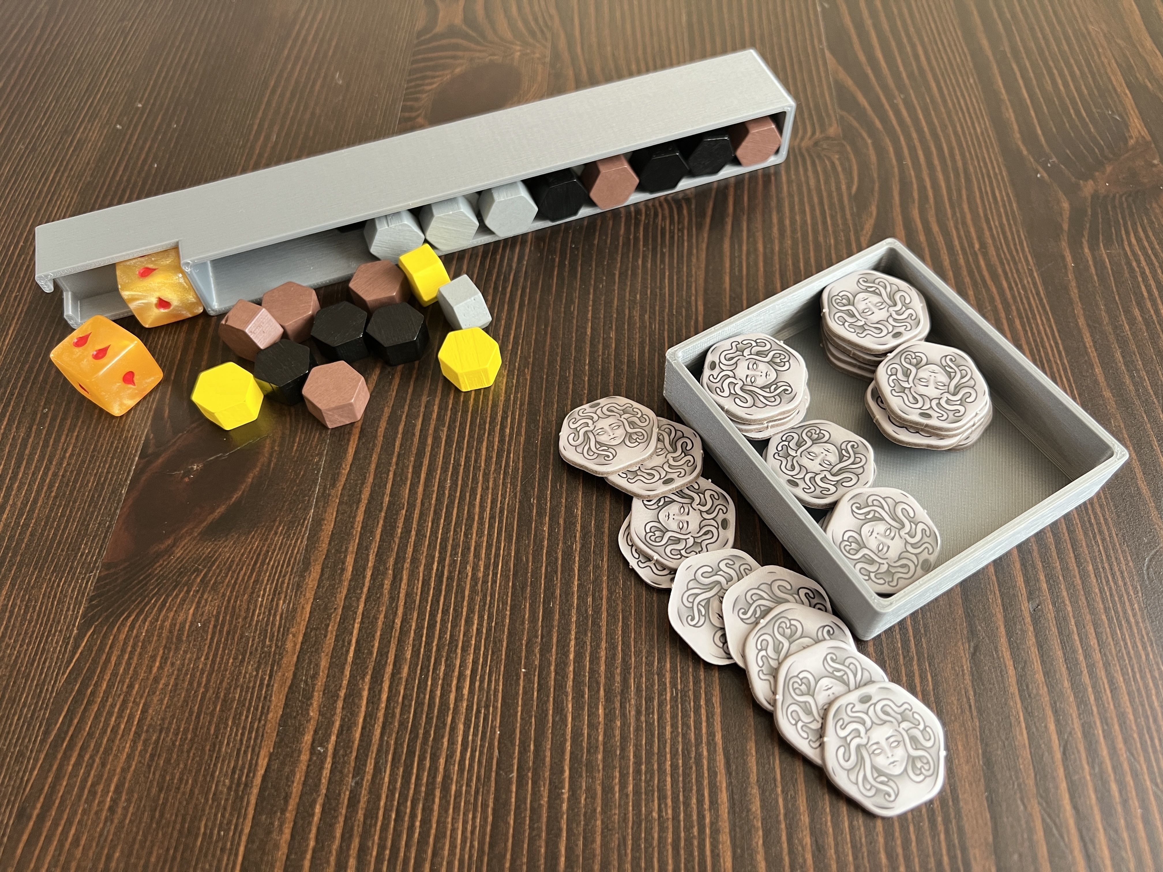 Raiders of Scythia Board Game Organizer Insert 3D print model_4