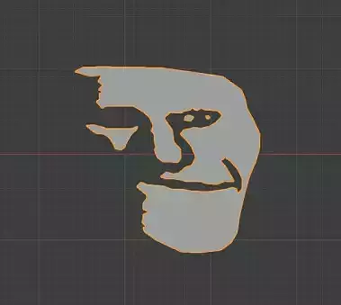 Trollge face of prankster