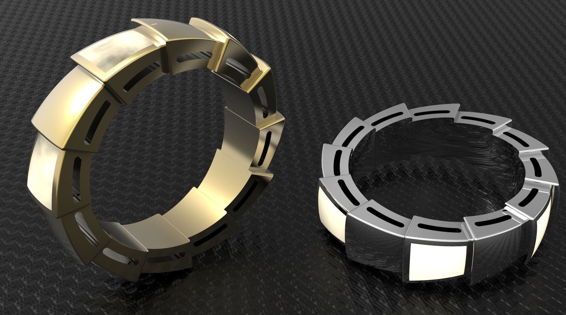 ENGAGMENT RING 3D print model_4