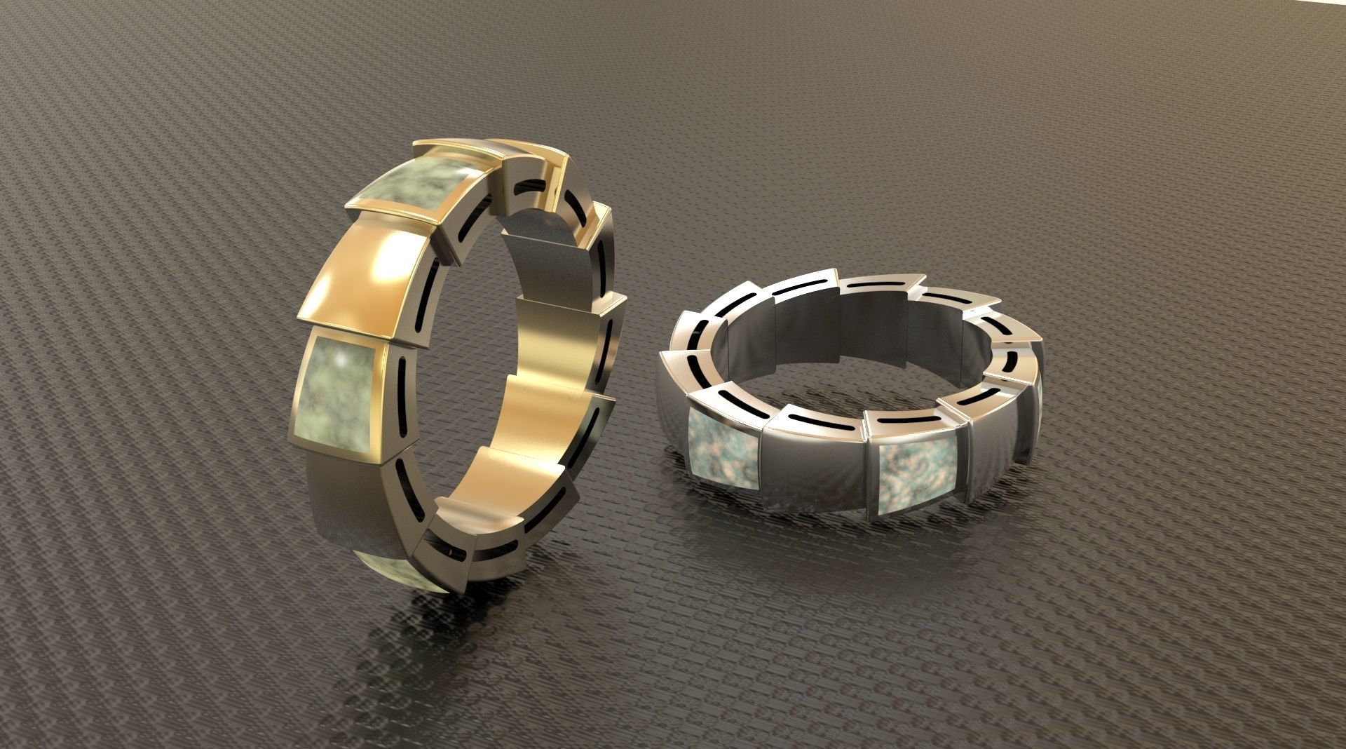 ENGAGMENT RING 3D print model_2